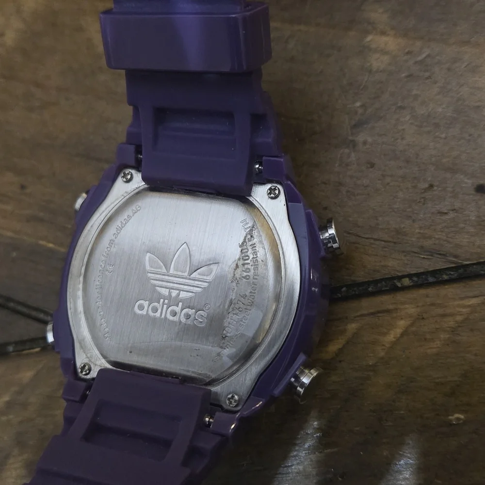 Adidas Metallic Purple Smartwatch - Picture 5 of 5